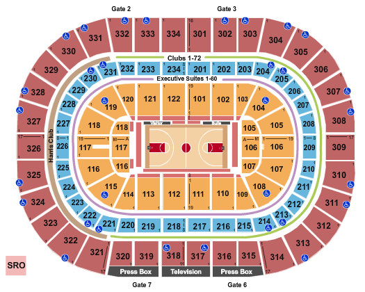 Chicago Bulls Tickets And Schedule Seating Chart 